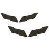 1997-2004 Corvette C5 Emblem Blackout Overlay Set of 2