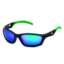 Kiddus Children's Sunglasses for Boys and Girls 6-9 Years, Children's Sunglasses with UV400 Protection, Polarised, Mirrored, Outdoor and Leisure, 03