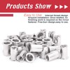 Hilitchi SAE Stainless Steel Rivet Nuts Threaded Insert Rivnuts (5/16-18“-(30PCS))