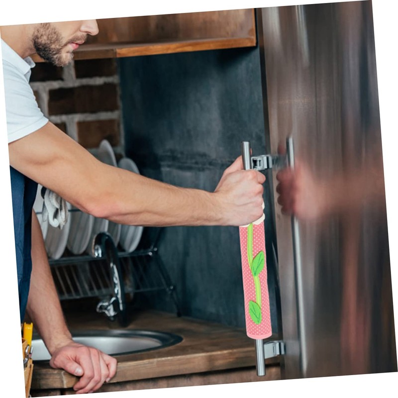 SHINEOFI Fridge Handle Cover Stylish Kitchen Decoration for Refrigerator Door