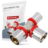 T-Piece PEX Press Fitting 20 x 16 x 20 mm