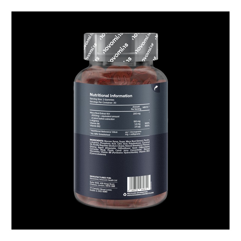 Novomins Maca 60 Gummies