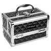 SHANY Mini Makeup Train Case with Mirror in Black and
