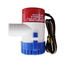 BOOMSTART Bilge Pump 1100gph 12V Liquid Pump for Marine Boats Yacht Caravan