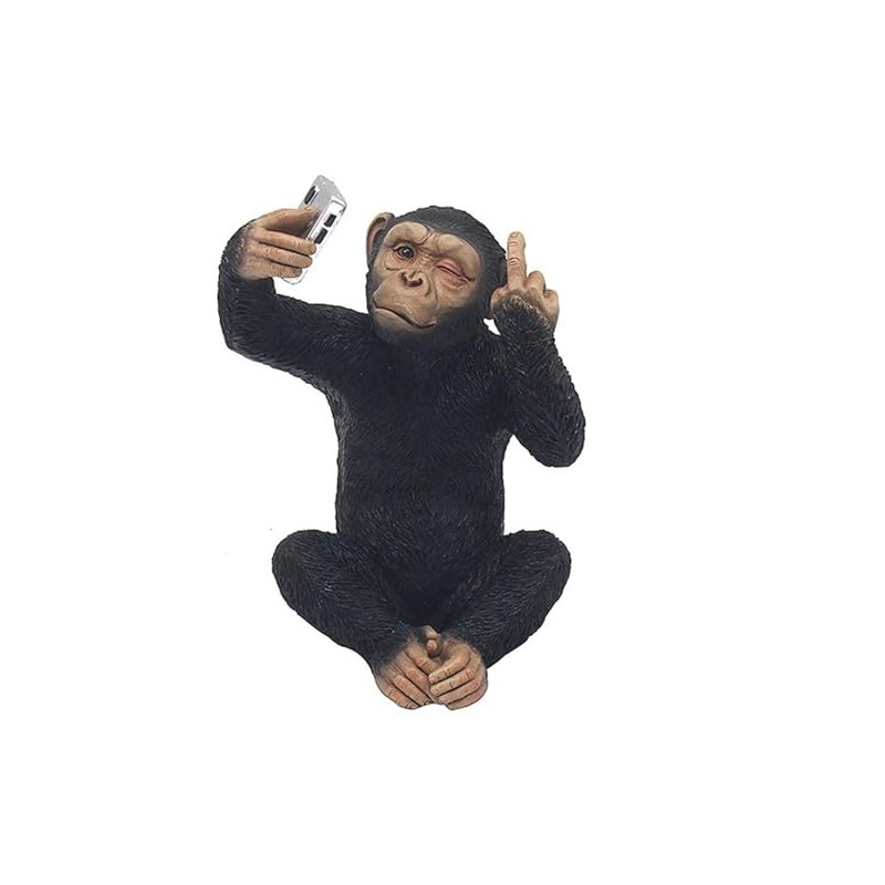 Lesser & Pavey Cheeky Monkey Ornament - Selfie LP75442