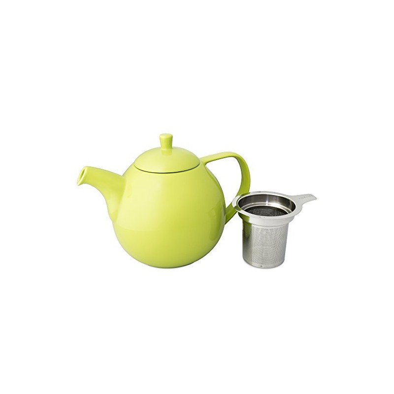 FORLIFE Curve Teapot with Infuser, 45-Ounce, Lime