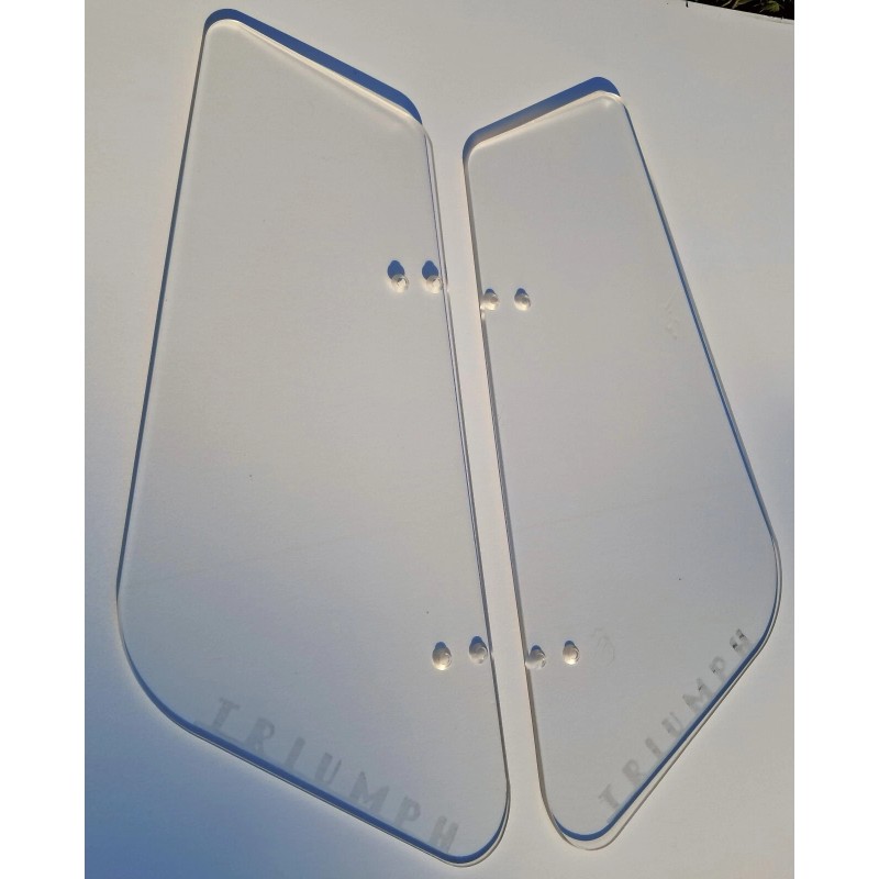 DAXCNC TRIUMPH TR2, TR3, TR3A, TR3B 1953-1962 NEW REPLACEMENT WINDWINGS