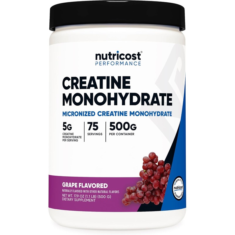 Nutricost Micronized Creatine Monohydrate Powder