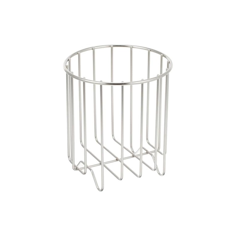 Outline Large Wood Workshop Waste Sink Basket, Stainless Steel, Made