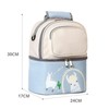 Breastmilk Cooler Transport Bag Waterproof Soft Double Layer Insulation Milk