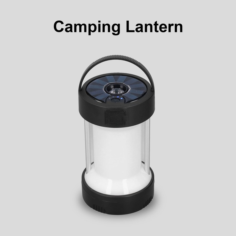 LED Camping Lantern USB Rechargeable Camping Light with 2 Light