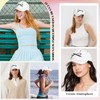 Coubeau Women's Baseball Cap with Bow Adjustable Sports Cap Casual