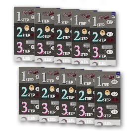 Holika Holika Pig-nose Clear Black Head 3-step Kit Strong (10 Pack ) US Seller