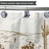 Western Shower Curtain Hooks Rustic Farmhouse Shower Curtain Rings for