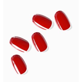 NOVA, Female Founded, Semi Cured Gel Nail Strips (Lover) - The 10 Minute Manicure. Salon-Quality, Works with Any Nail Lamp, Easy to Apply & Remove - Incl. Nail File & Wooden Stick (Lover)