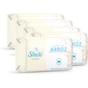 Paqueres de 5 jabones de arroz Sheló NABEL Limpieza y