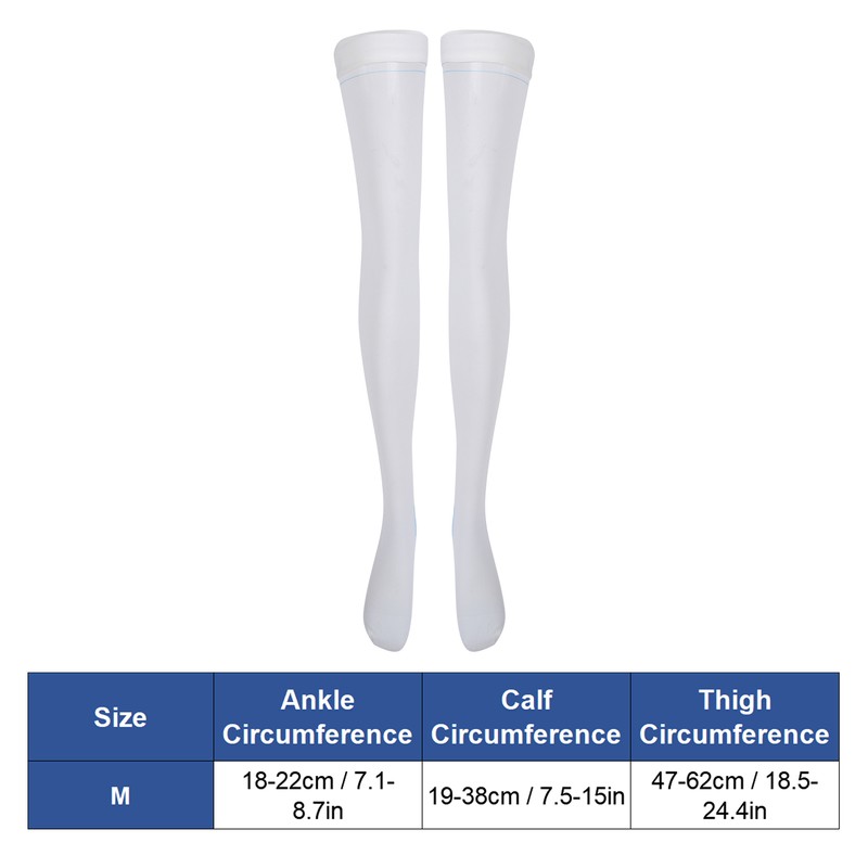 Thigh Length Compression Stockings Prevent Varicose Veins Leg Fatigue Swelling