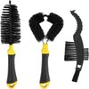 com-four® 3-Piece Bicycle Cleaning Set Suitable for Bicycles, Scooters, Motorcycles
