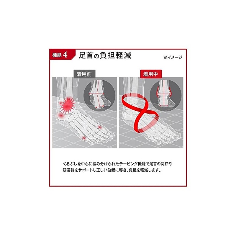 Goodsman Activital Foot Supporter, XS, 7.5 - 8.7 inches (19