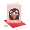 Papyrus Blank Card for Her (Cat Glasses)