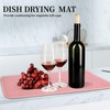 VESHE 2 Pack Microfiber Dish Drying Mat for Kitchen Counter,Ultra
