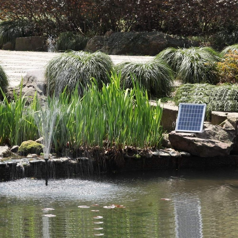 10W Solar Water Pump KIT: DC Brushless Submersible Water Pump