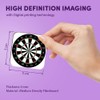 1 x Square MDF Fridge Magnet - Dart Board Darts