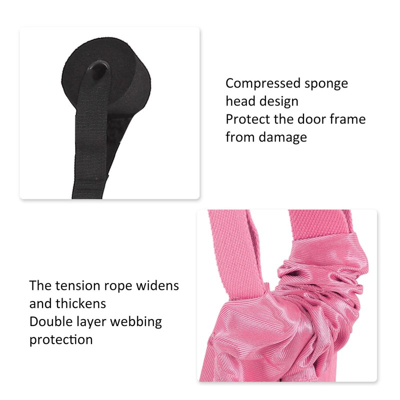 Adjustable Yoga Stretch Strap for Leg Waist Back Stretching Training