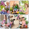 Garden Tools Set, JUMPHIGH 10 Pieces Gardening Tools with Floral