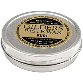 Gilders Paste Baroque Art Gilders Paste, 1-Ounce, Rust