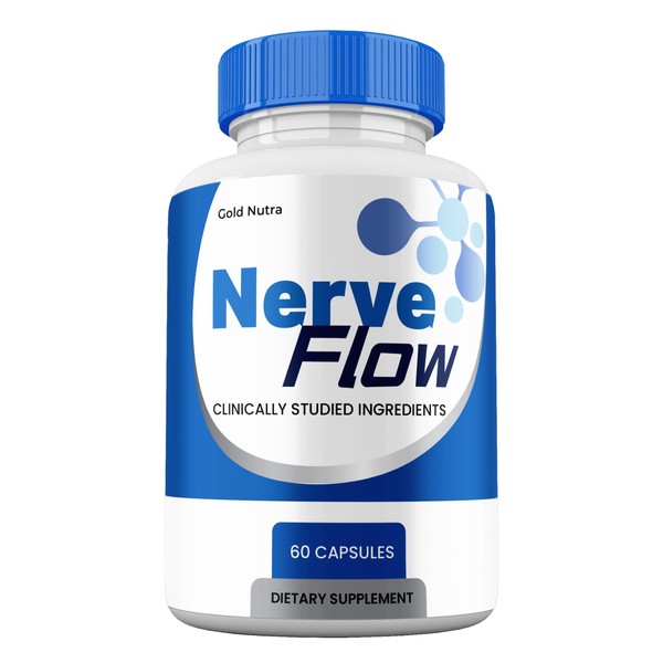Nerve Flow Supplement Pills, NerveFlow All Natural Nerve and Cognitive