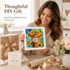 Nikolle Highland Cow Small Diamond Art Kits for Adults Beginner