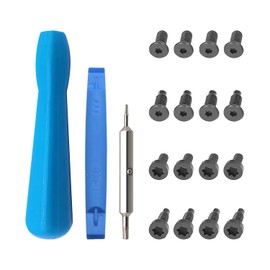 3-Piece Ring Screwdriver with 16 Screws, Replacement Ring Screwdriver, Doorbell Screwdriver, Household Screwdriver Set, Repair Tool