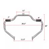 RI Chrome Highway Engine Guard Crash Bar Fit For Harley