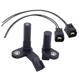 MOTOKU Engine Camshaft Crankshaft Position Sensor with Wire Connectors Kit for Ford Jaguar Lincoln Mercury Expedition Mustang Excursion Explorer E150 E250 F150 F250 F350 F450 F550 Town Car Navigator