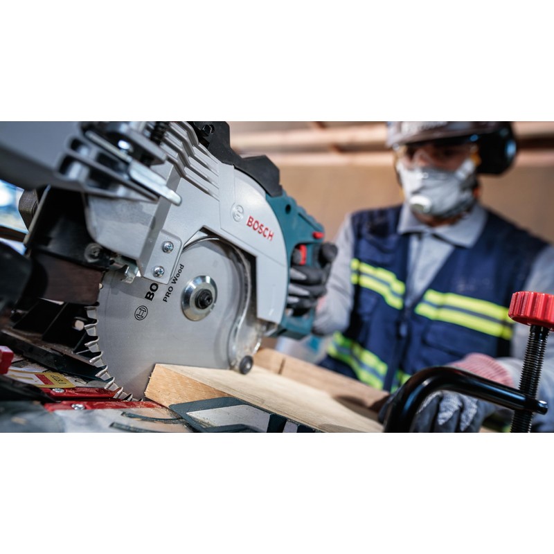 Bosch 2608640642 Opti Wood Mitre Circular Saw 216×2.8×30, 60, Silver,