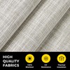 UNISHADES No Drill Cordless Roman Shades, 35×64 in, Room Darkening