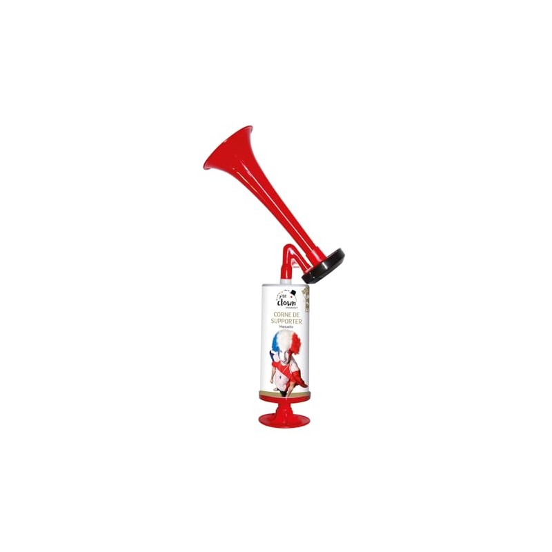 P'TIT CLOWN 90406 Manual Support Horn - Red