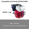 Electric Starter Motor Kit for Honda GX160 5.5HP & GX200