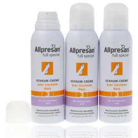 Allpresan Fuß spezial Nr. 3 Schaum-Creme mit beruhigendem Duft - Fußcreme für sehr trockene Haut - Zur täglichen Fußpflege sehr trockener Füße 125 ml (3)