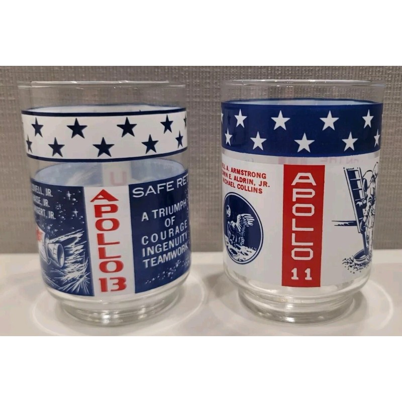 Vtg NASA Apollo 11 & 13 Moon Space Mission Eagle