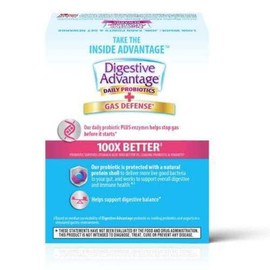 Digestive Advantage Schiff Digestive Advantage Daily Probiotics + Gas Defense Capsules 32 Count