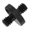 6 Pack Tripod Screw Adapter with 1/4" Male to 1/4"
