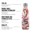 Chilly's Unisex Adult Tropical Collection Water Bottle, Pink, 500 ml