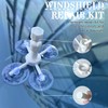 Zupooko Windshield Repair Kit, 4 Pcs Car Glass Repair Kit
