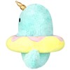 Squishable / Mini Sparkles The Narwhal in Donut Plush