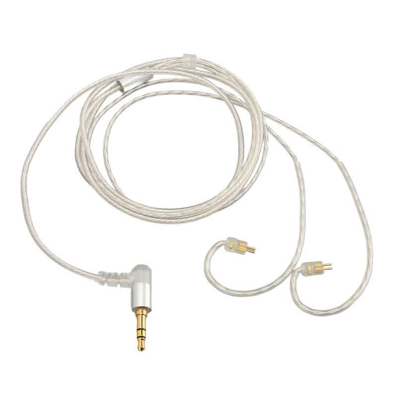 Headphone Upgrade Cable 2 Pin 0.78mm Silver Plated Copper Replacement