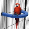 U Shape Parrot Perch Stand Toy Bird Platform Sand Paw