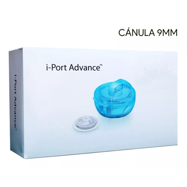 Medtronic I-port Advance Puerto Inyección Insulina 9mm Color Azul