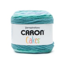 Caron Cakes Self Striping Yarn 383 yd/350 m 7.1 oz/200 g (Blueberry Shortcake)